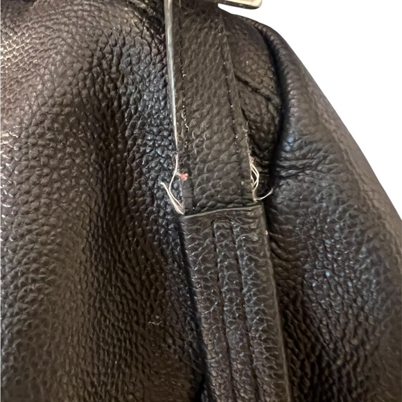 Celine Dion Black Leather Backpack - Picture 4 of 6